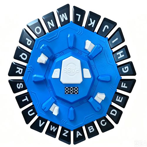 Jogo Educativo Batalha das Letras Eletrônico Brink+ Interativo com Som Azul e Preto