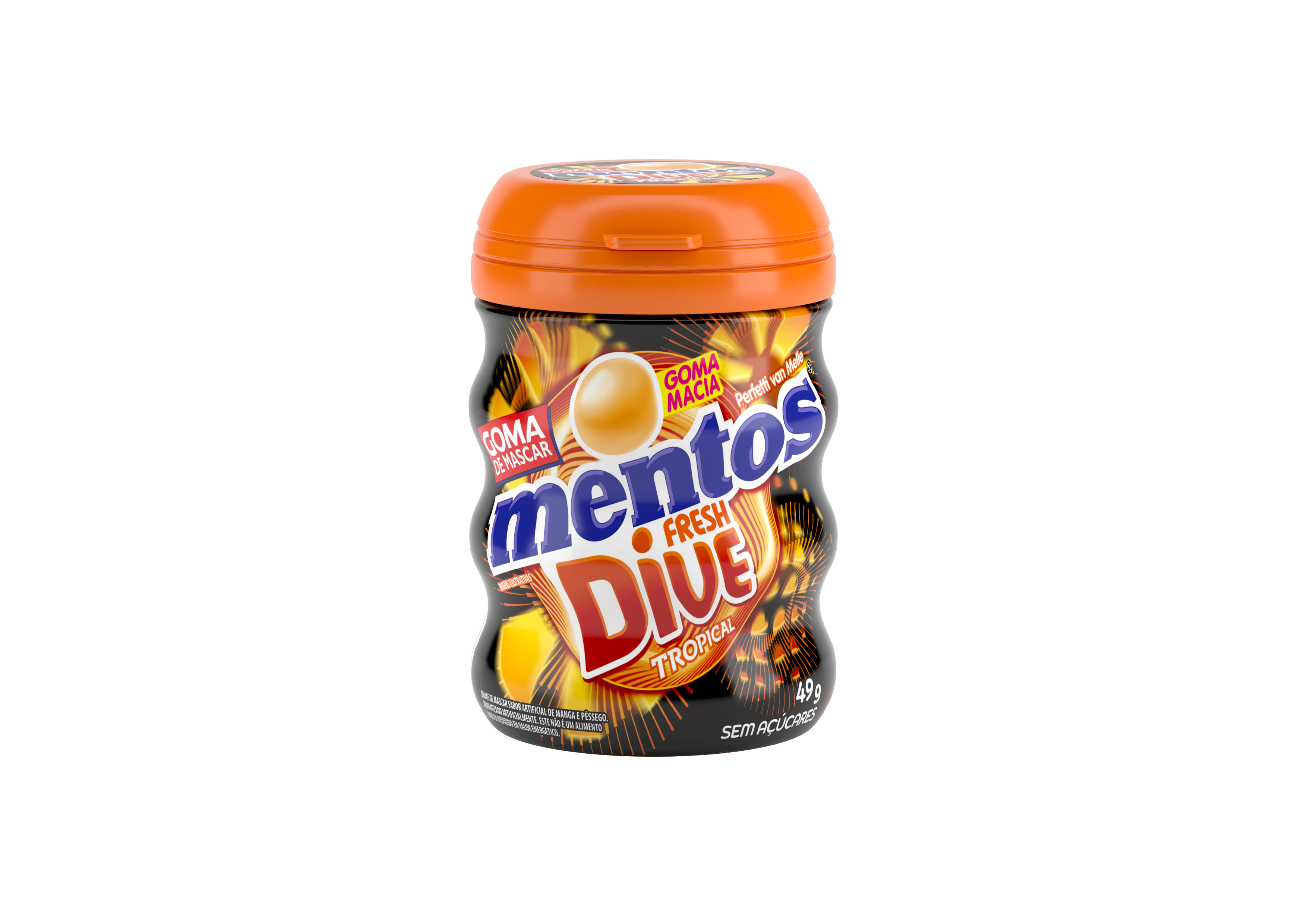 MENTOS FRESH DIVE TROPICAL 49G PERFETTI