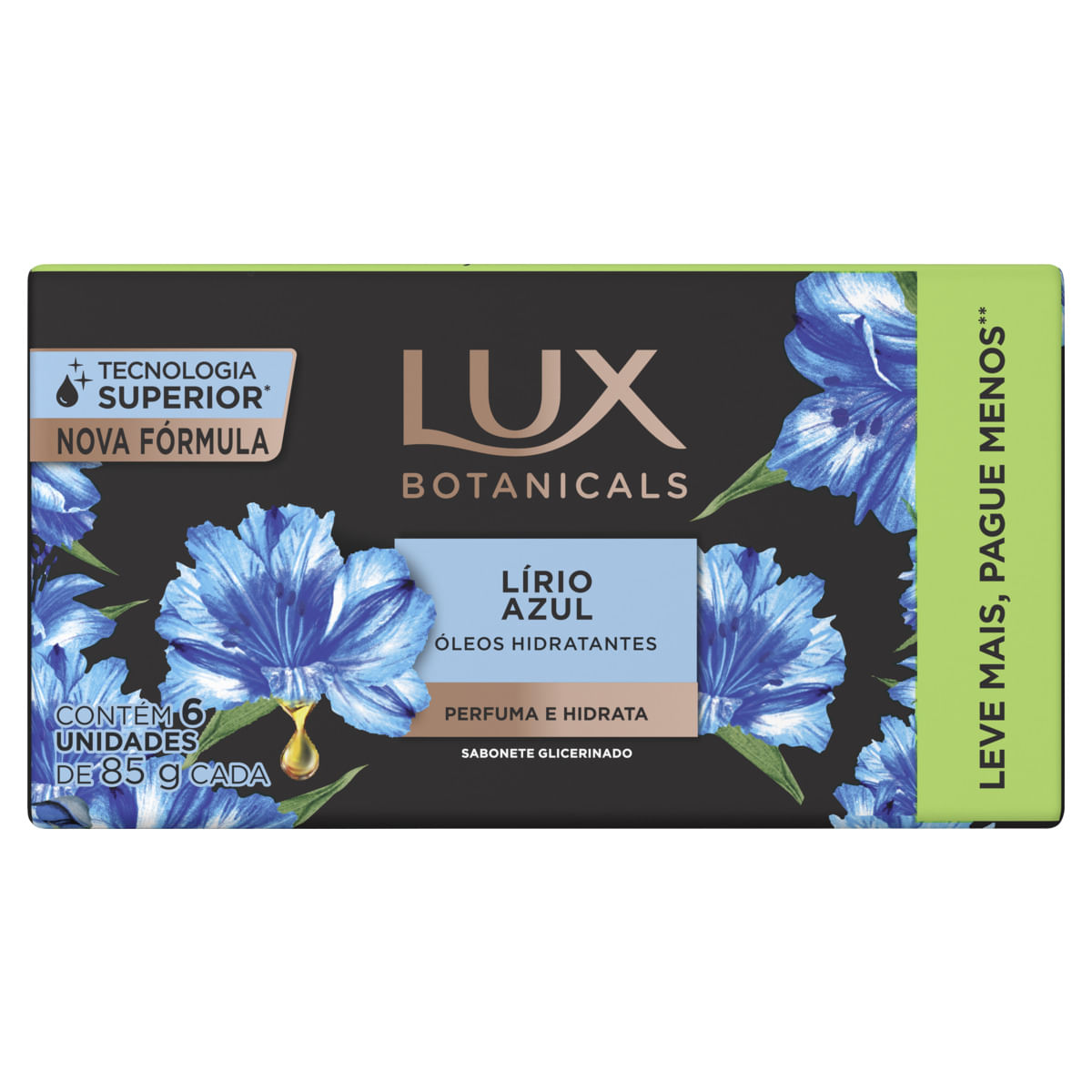 SABONETE LUX LIRIO AZUL 85G C/6 LEVE MAIS PAGUE MENOS