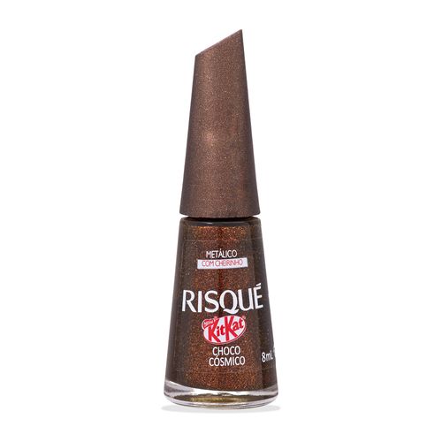 Esmalte Escuro Risqué & KitKat Choco Cósmico Metálico Blister 8ml
