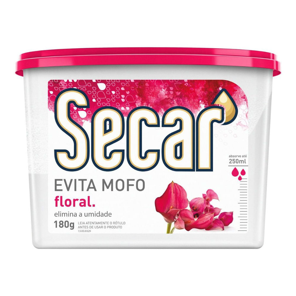 Desumidificador Antimofo Secar Floral 180g