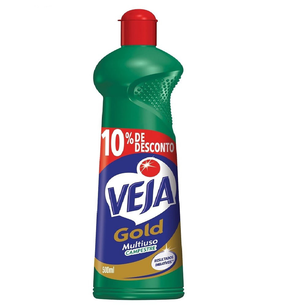 Limpador Multiuso Veja Gold Líquido Campestre 500ml