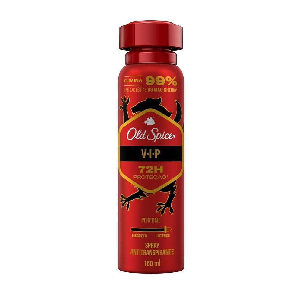 Desodorante Aerossol Old Spice Vip 150ml