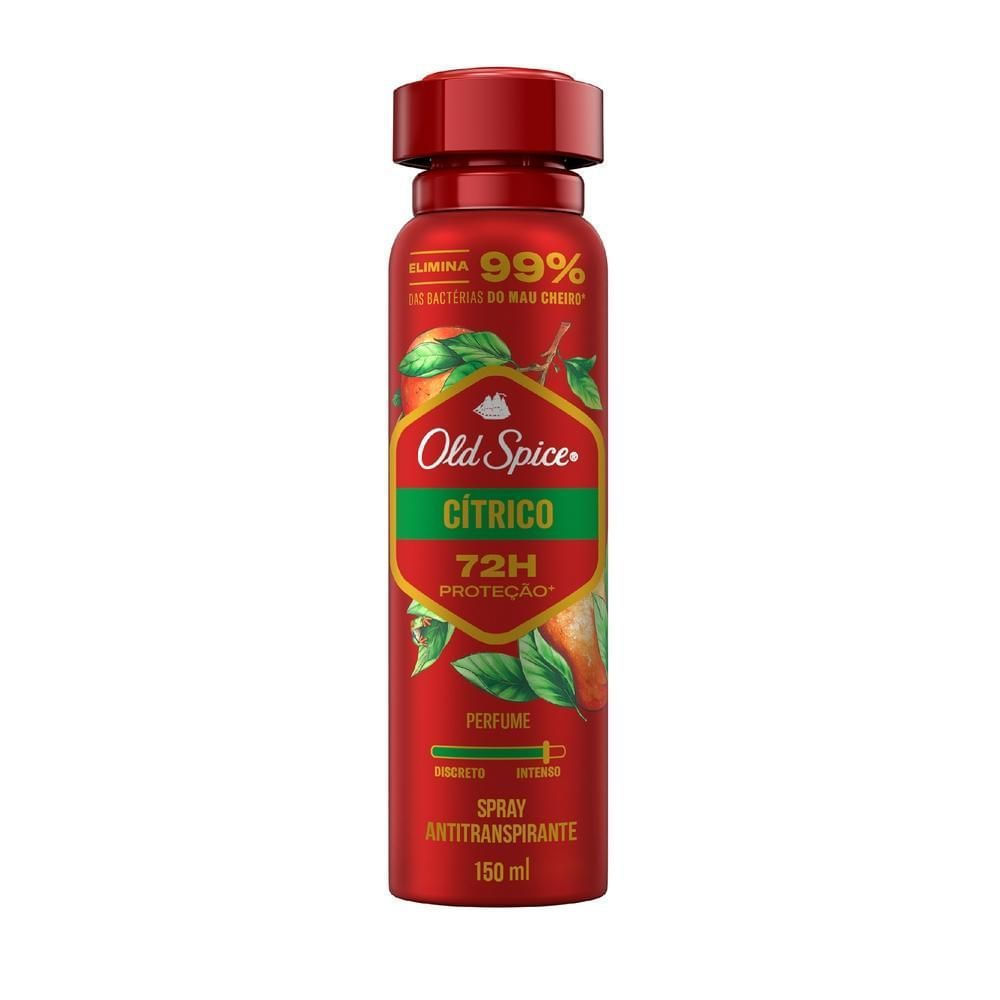 Desodorante Antitranspirante Masculino Old Spice Matador Cítrico 150ml