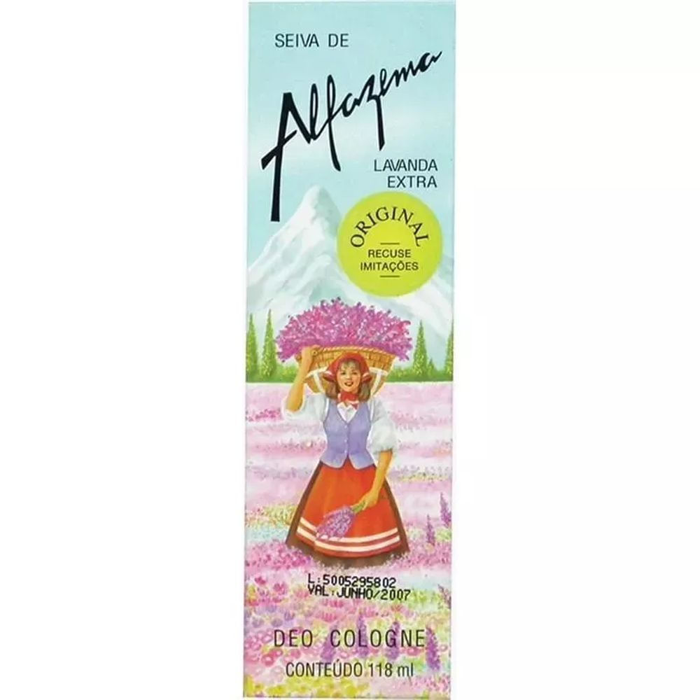 Perfume Feminino Seiva de Alfazema Lavanda Extra Original 118ml