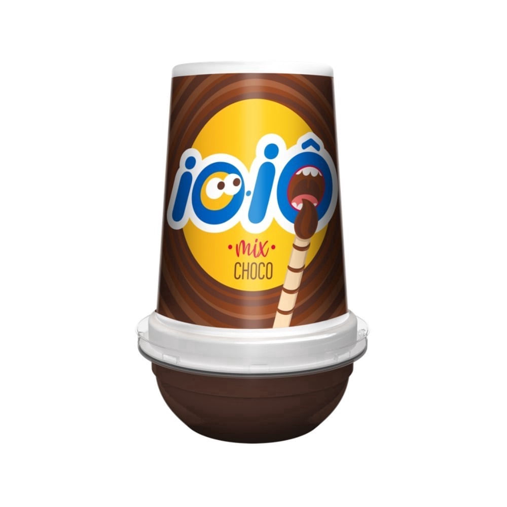 Biscoito Doce Ioio Mix Chocolate e Avelã Hershey's 41,9g Wafer Crocante