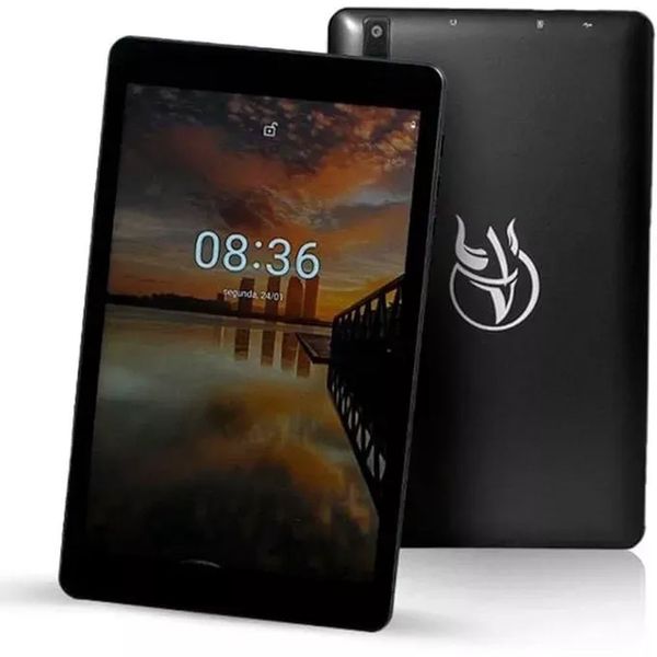 Tablet Kross 8" 2GB de RAM Octa-Core 32GB Wi-Fi e 4G Câmera 2MP + 8MP Bateria de 4000mAh Preto