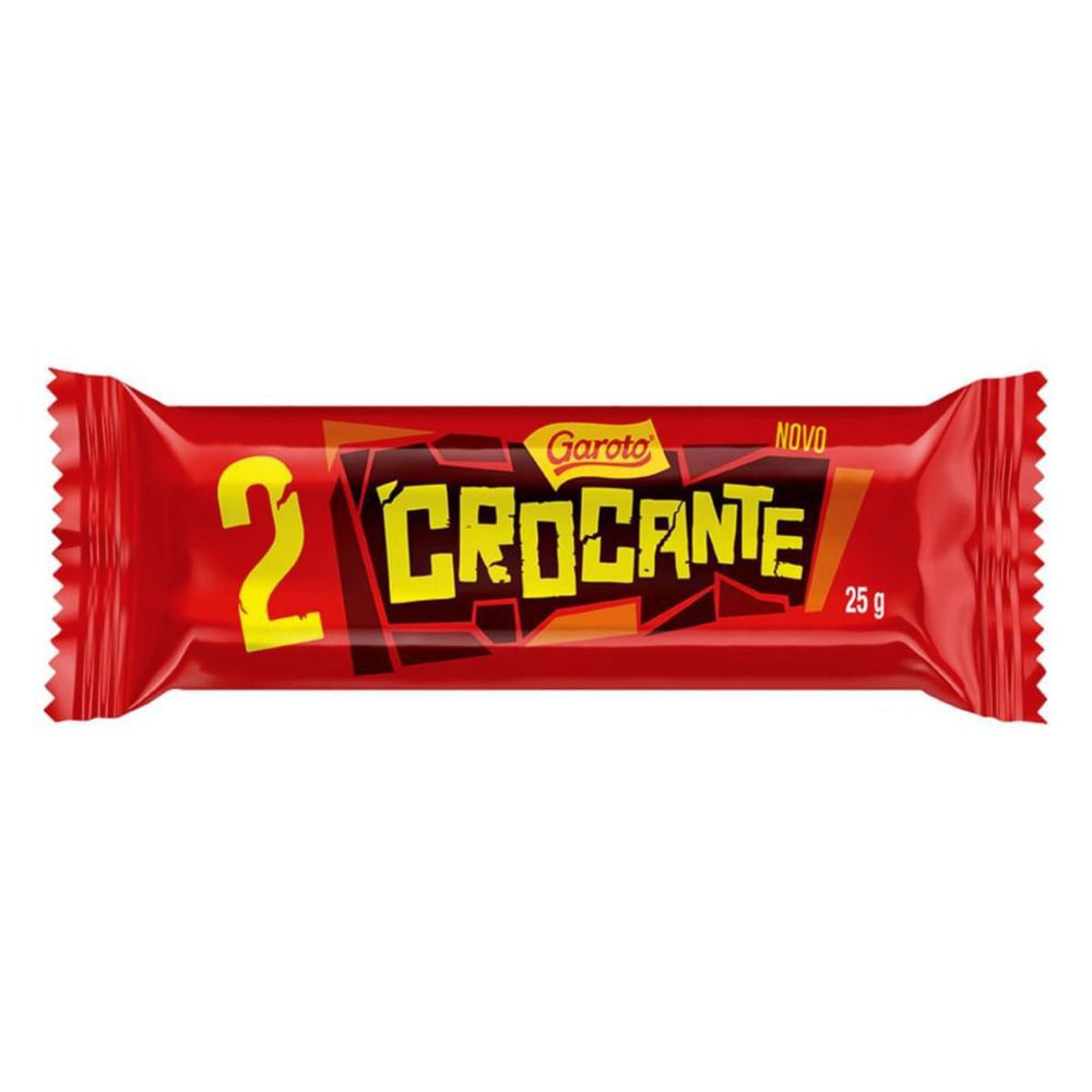 Garoto Chocolate Crocante com Amendoim 2x12,5g (25g)