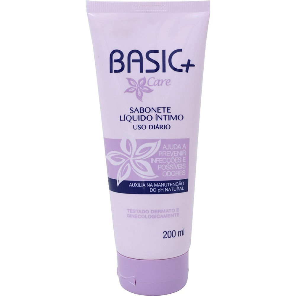 Sabonete Líquido Íntimo Feminino Basic+ Care 200ml