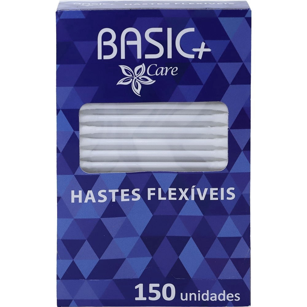 Haste Flexível Higiene Pessoal Basic+ Care 150 Unidades