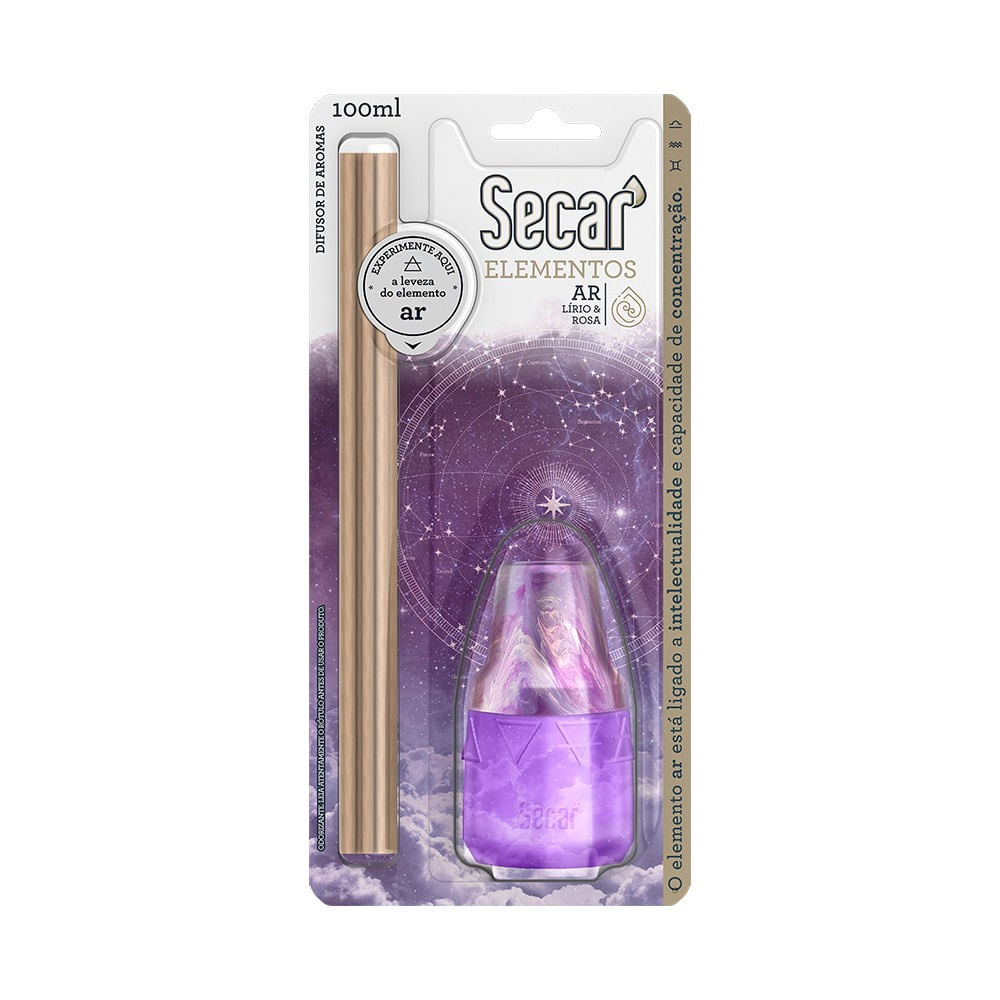 Difusor de Aromas Secar Elementos Ar 100ml