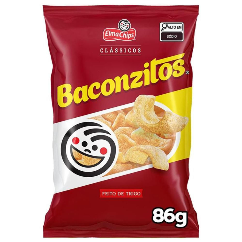 Salgadinho Baconzitos 86g