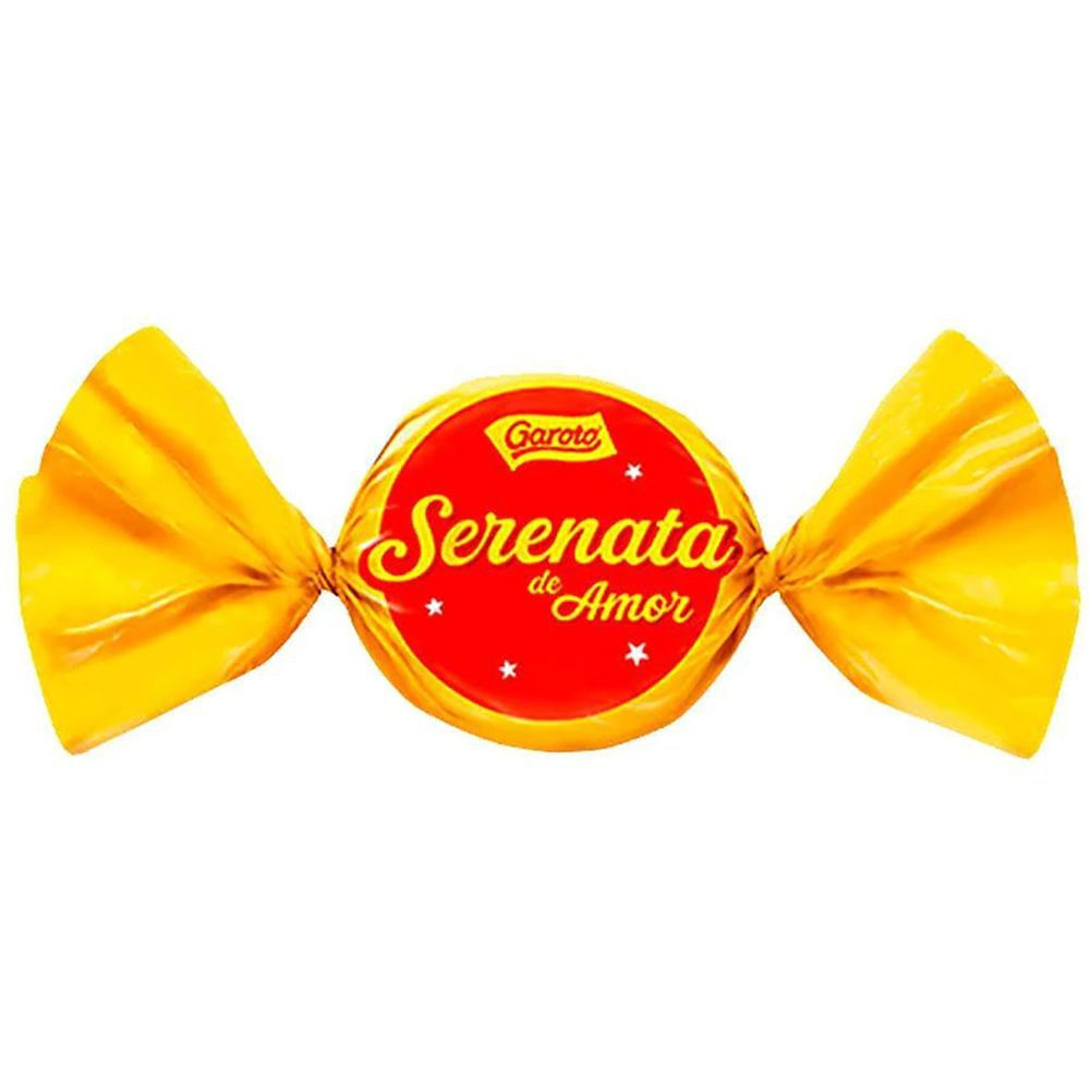 Bombom Serenata de Amor Wafer Chocolate ao Leite com Castanha-de-Caju Garoto 16,5g Crocante