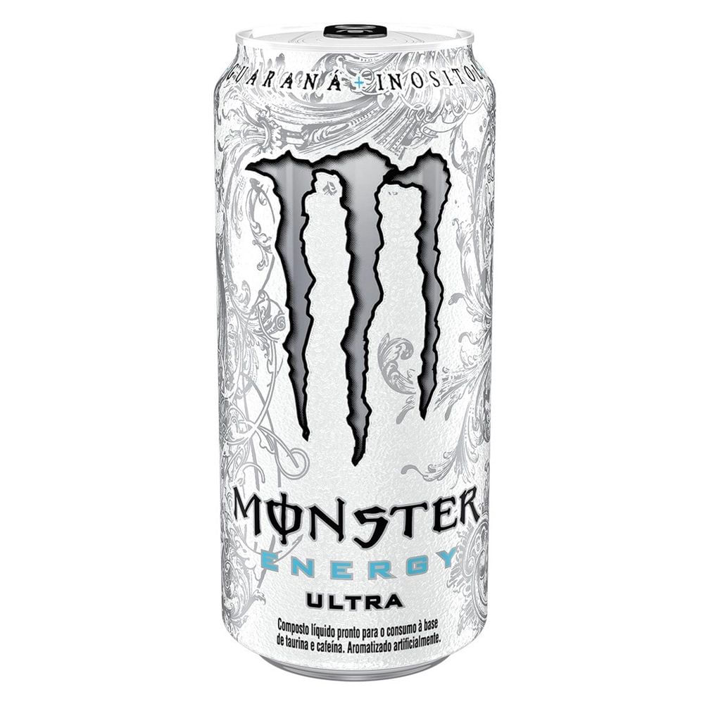 Energético Cítrico Monster Ultra 473ml Zero Açúcar