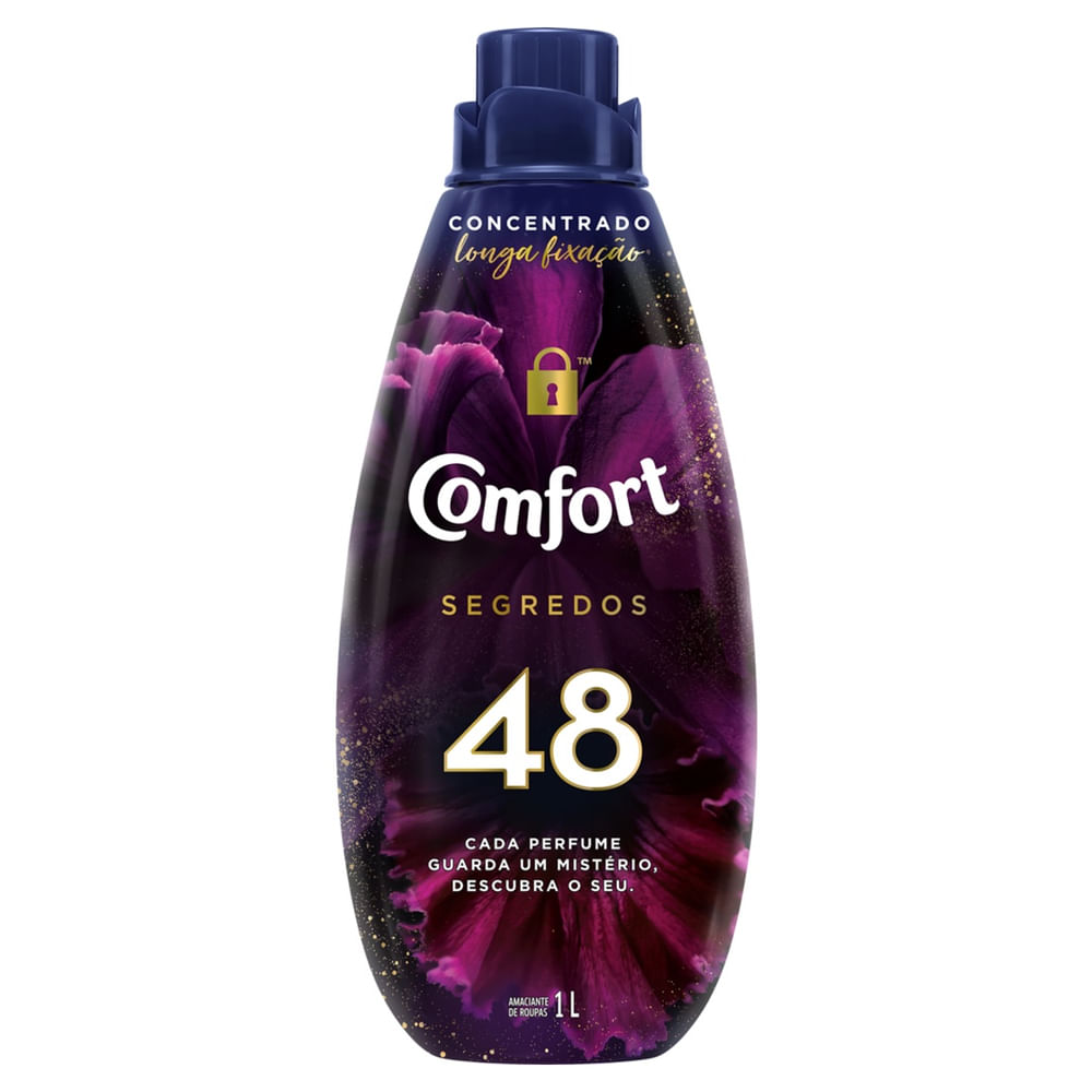 Amaciante Concentrado Comfort Segredos Líquido 1L