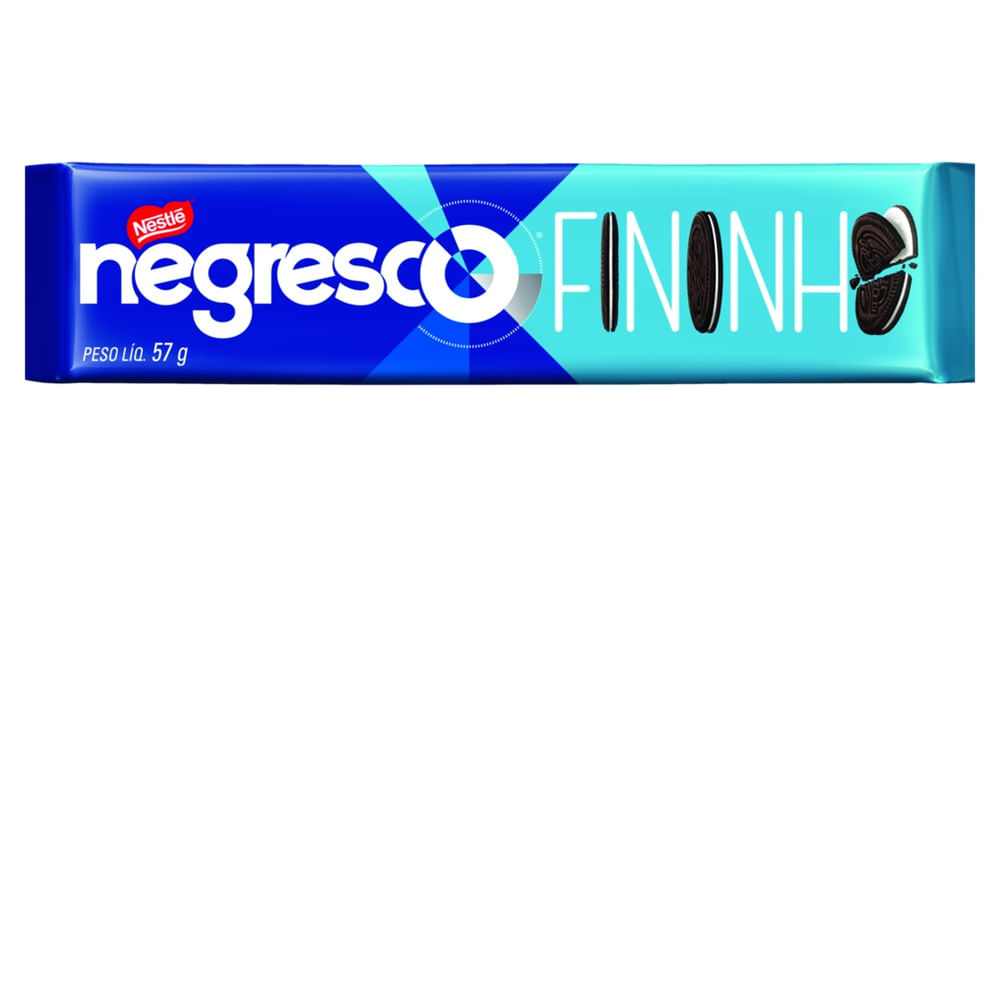 Biscoito Recheado Baunilha Negresco Nestlé 57g Fininho