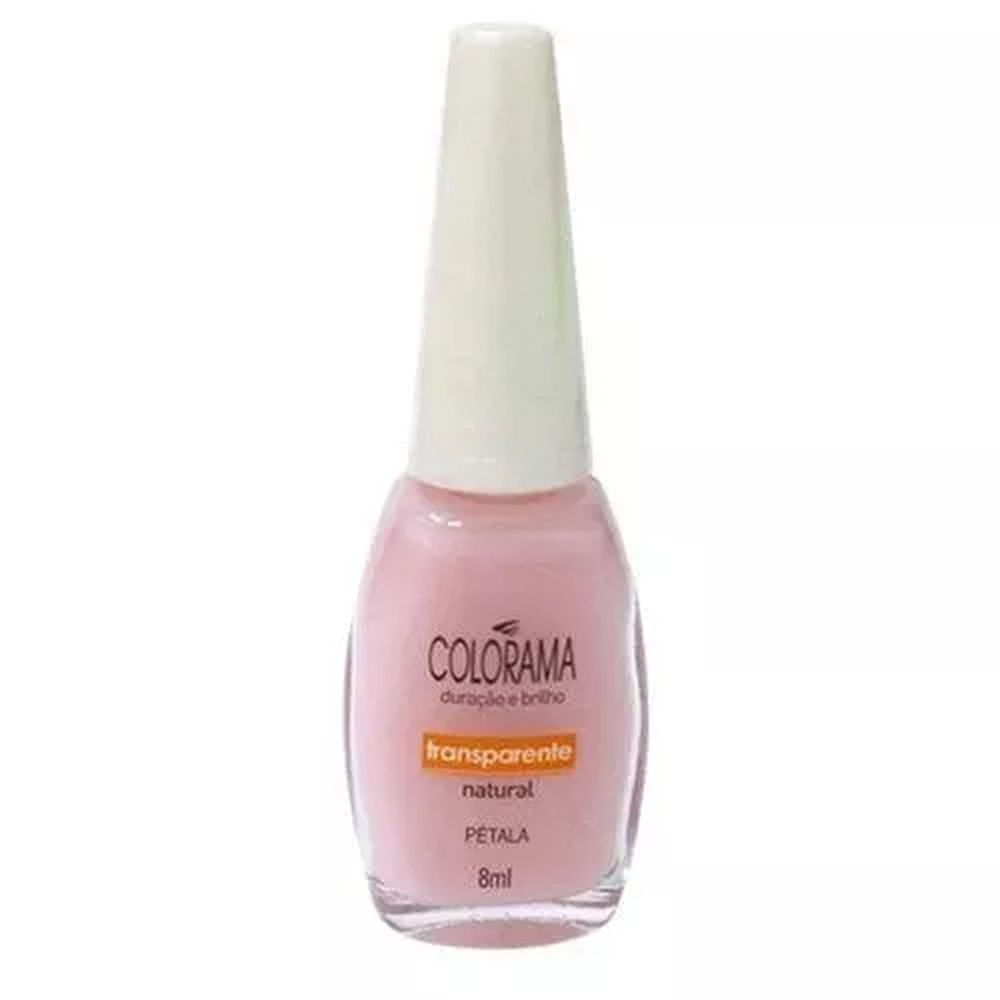 Esmalte Transparente Colorama Natural Pétala 8ml