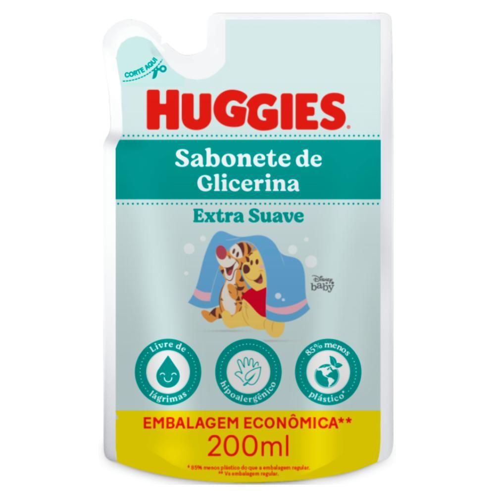 Sabonete Líquido 200ml Huggies Recém-nascido