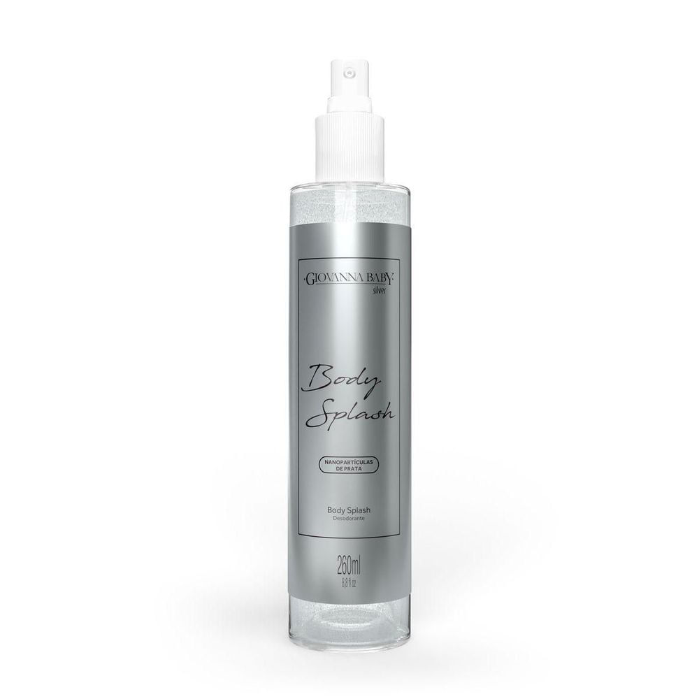 Body Splash Iluminador Giovanna Baby Silver 260ml