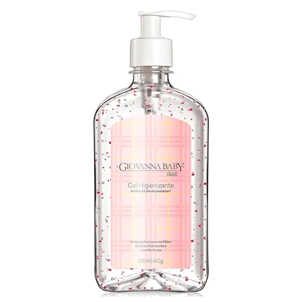Gel Higienizante Hidratante Giovanna Baby Classic Pump 500ml