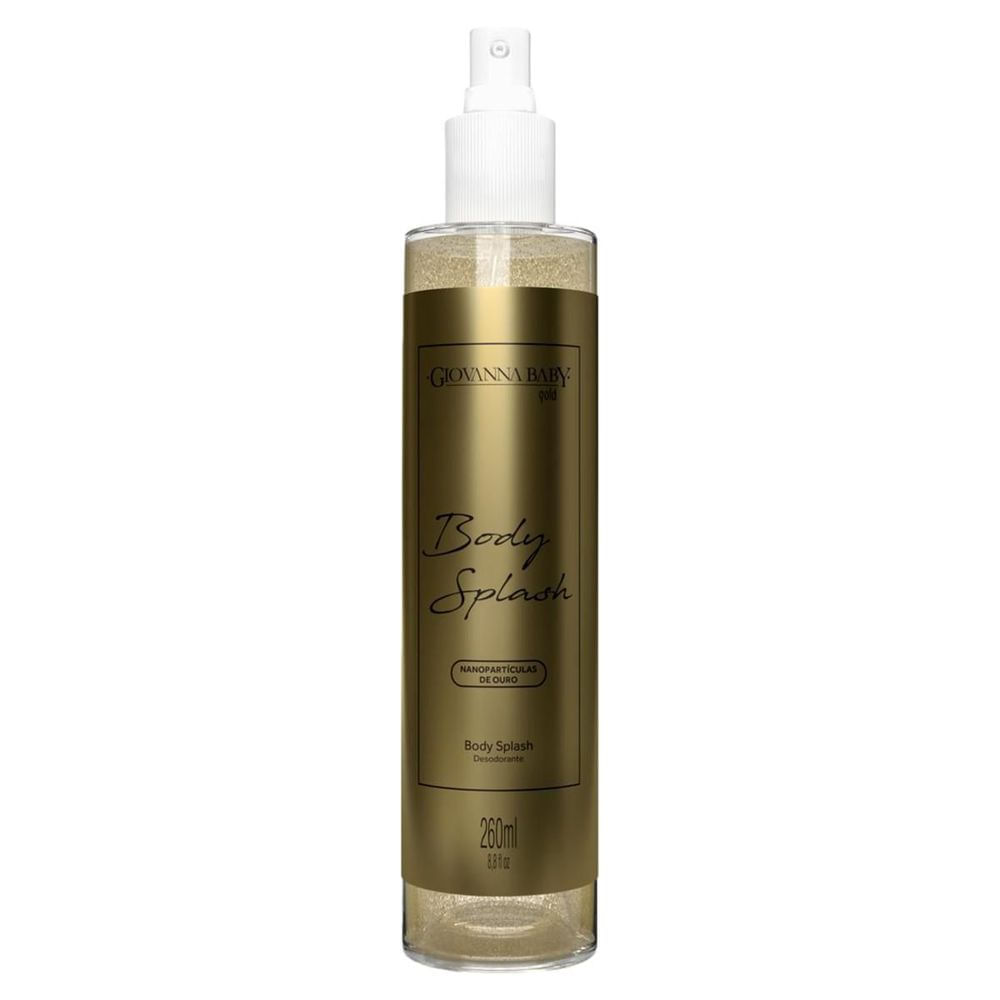 Desodorante Body Splash Iluminador Giovanna Baby Gold 260ml