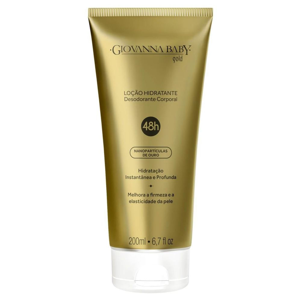 Loção Hidratante Corporal Giovanna Baby Gold 200ml