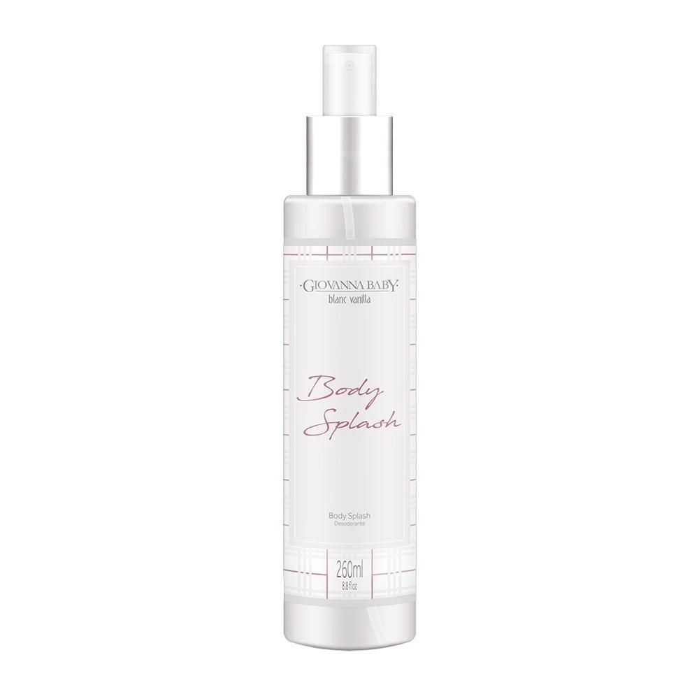 Body Splash Feminino Giovanna Baby Blanc Vanilla 260ml