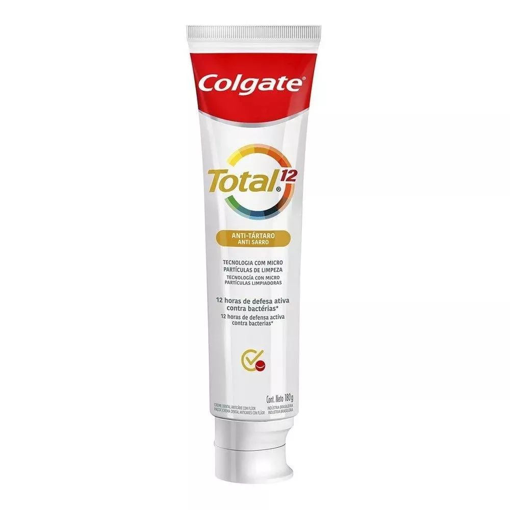 Creme Dental Anti-Tártaro Colgate Total 12 180g