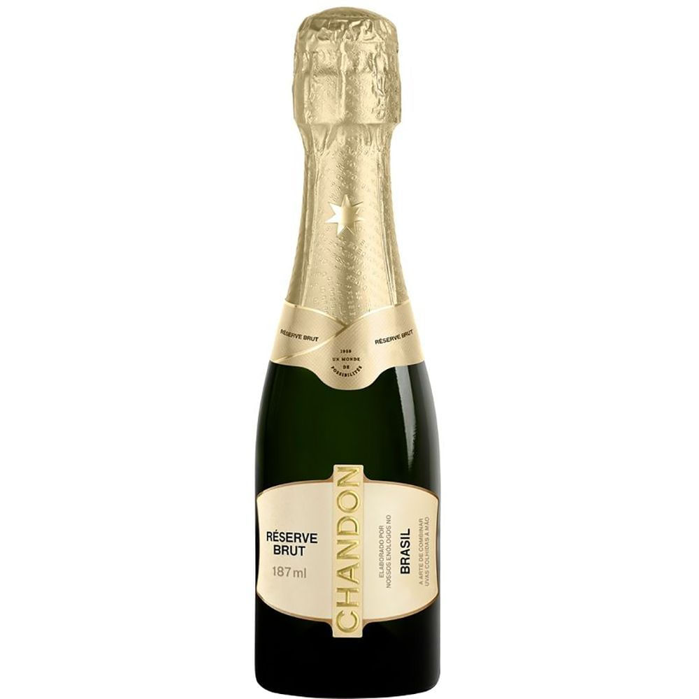 Espumante Réserve Brut Baby Chandon 187ml Serra Gaúcha