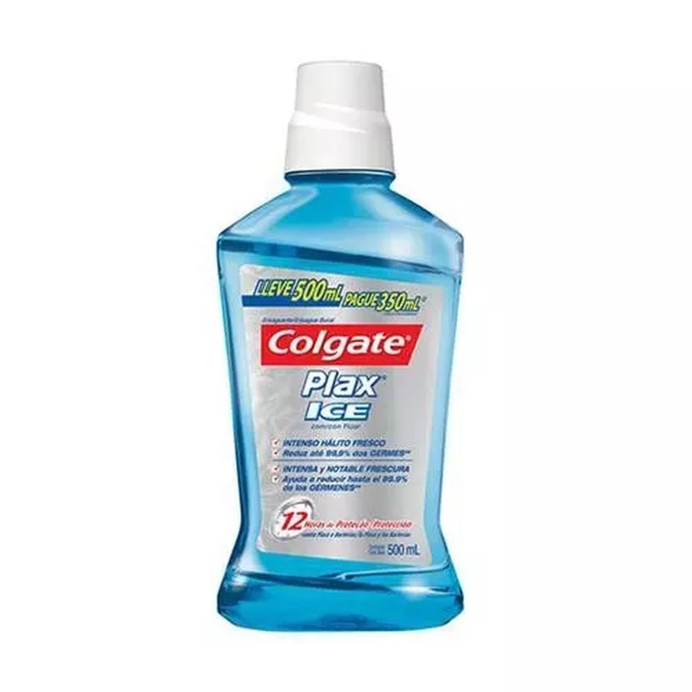 Antisséptico Bucal Proteção Antibacteriana Colgate Plax Ice Infinity 500ml