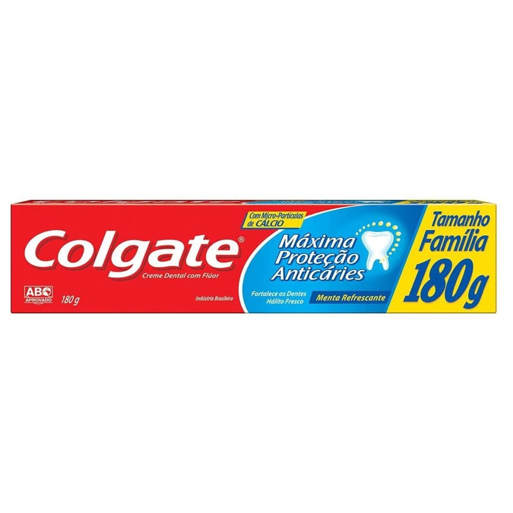 Creme Dental Proteção Anticáries Colgate 180g Menta