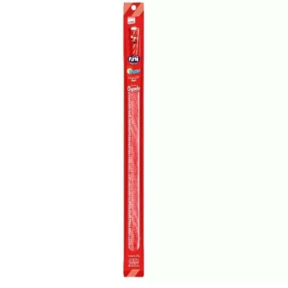 Bala de Gelatina Tube Morango Fini 27g Tradicional