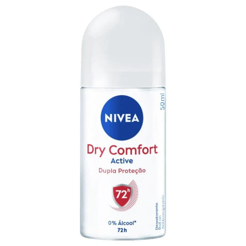 Desodorante Antitranspirante Roll-On Nivea Dry Comfort 50ml