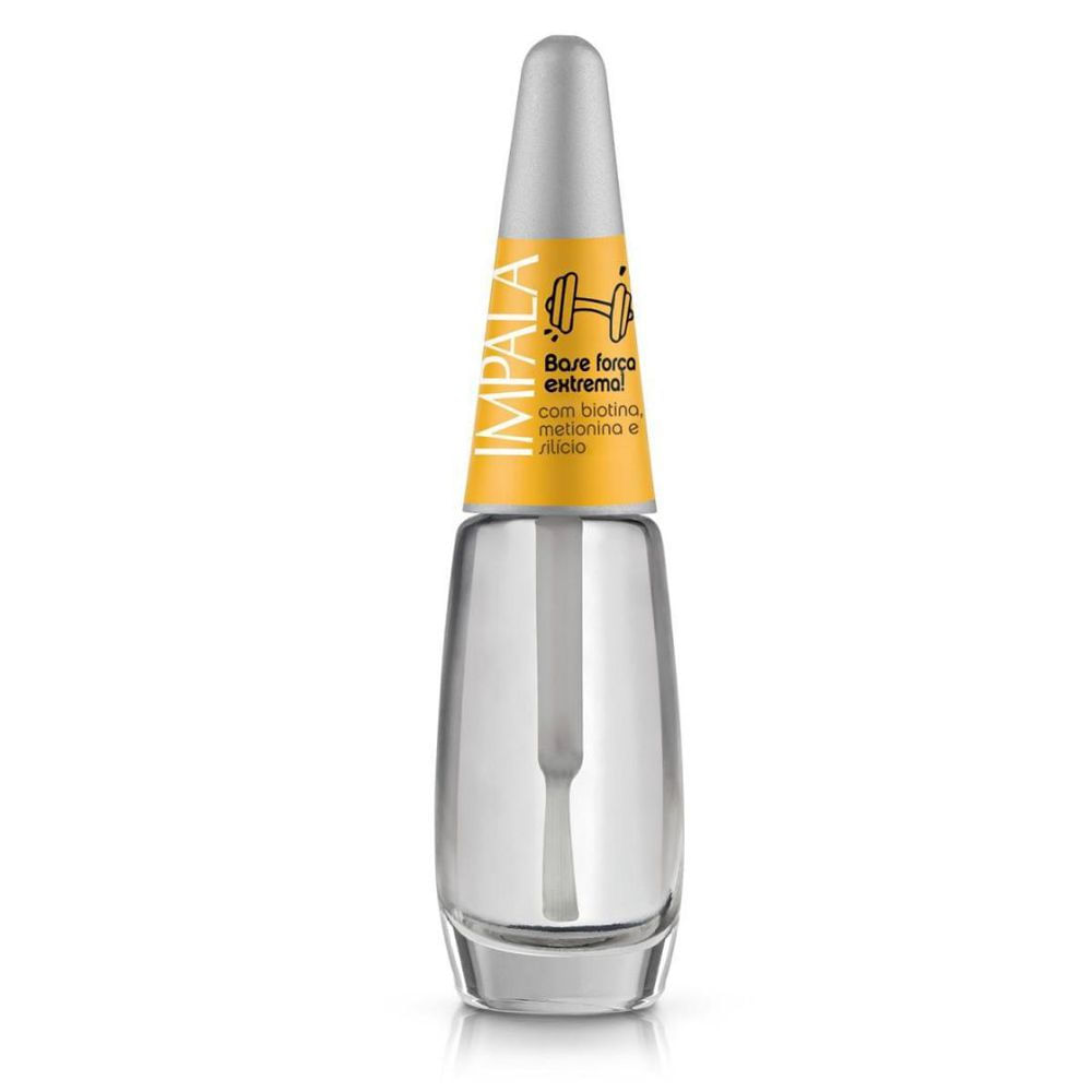 Esmalte Base Fortalecedor Vegano Impala Força Extrema 7,5ml