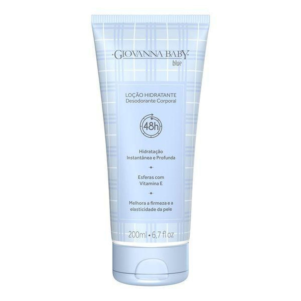 Loção Hidratante Corporal Giovanna Baby Blue 200ml