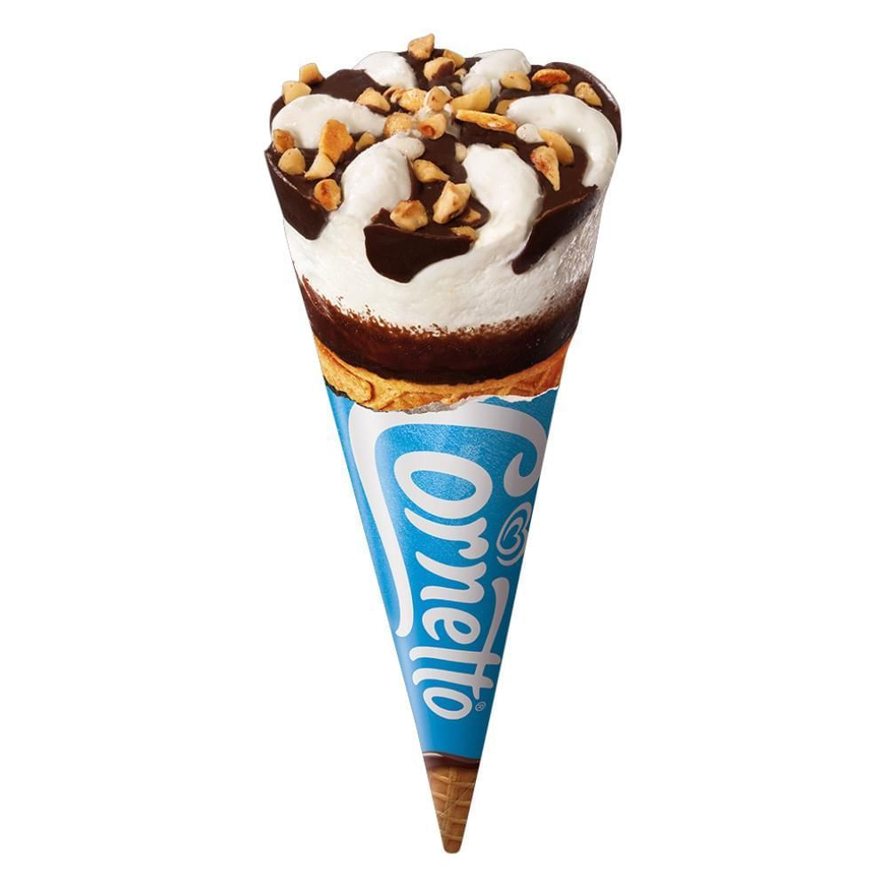 Sorvete Cornetto Crocante Kibon 62g Casquinha