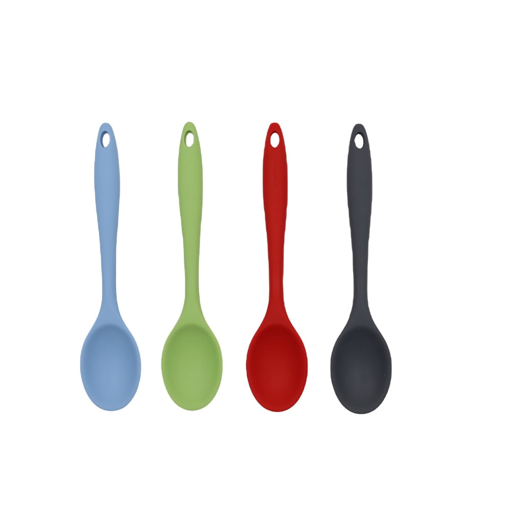 Colher Funda de Silicone Casual Home 61123117A 1 Unidade Cor Sortida