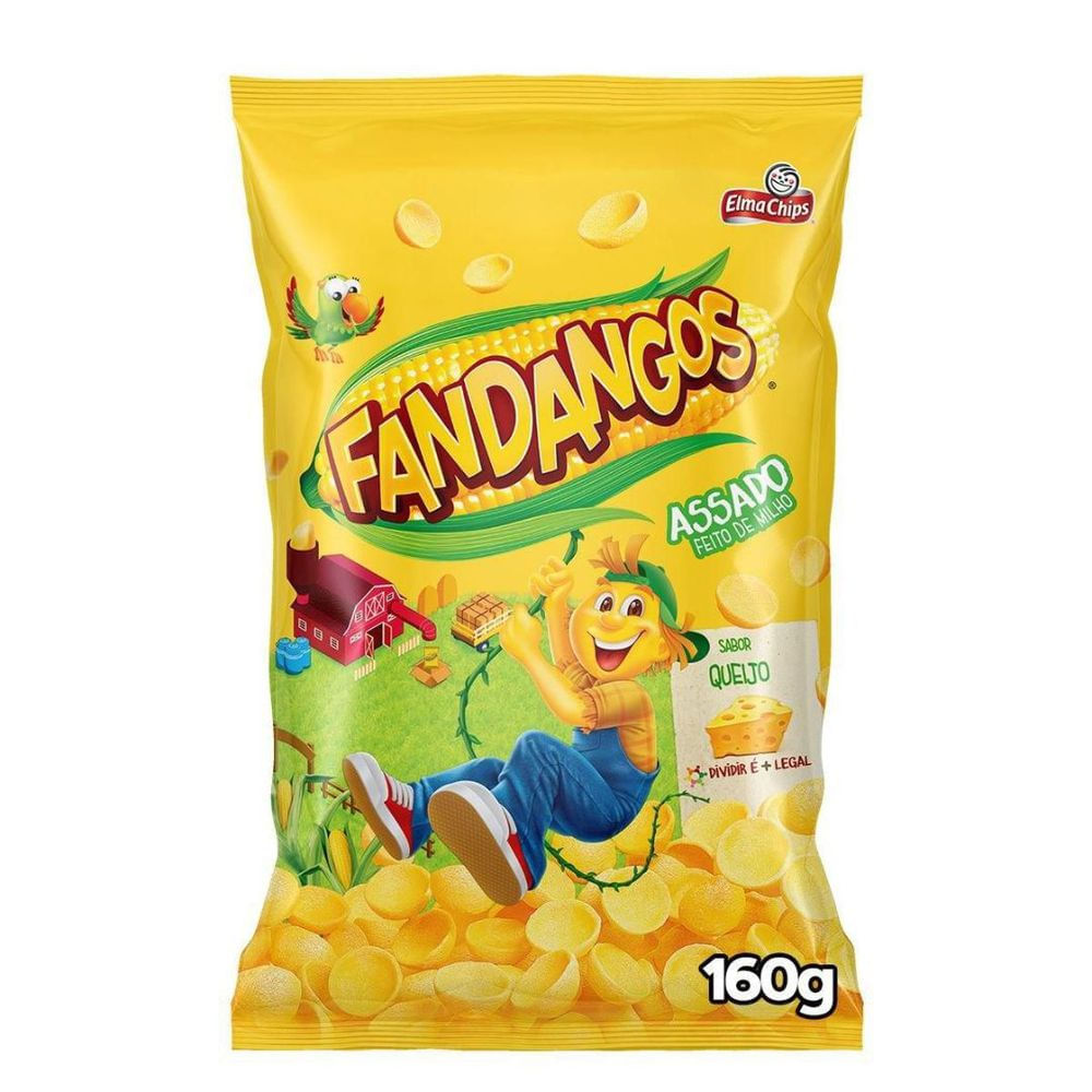 Salgadinho de Milho Queijo Elma Chips Fandangos 160g Assado