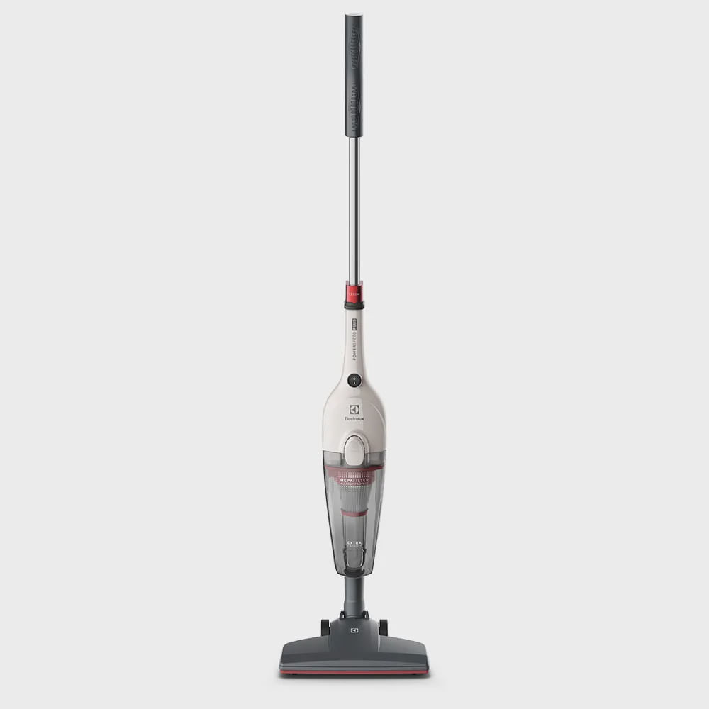 Aspirador de Pó Vertical com Fio Electrolux 1450W 2 em 1 Filtro hepa Branco