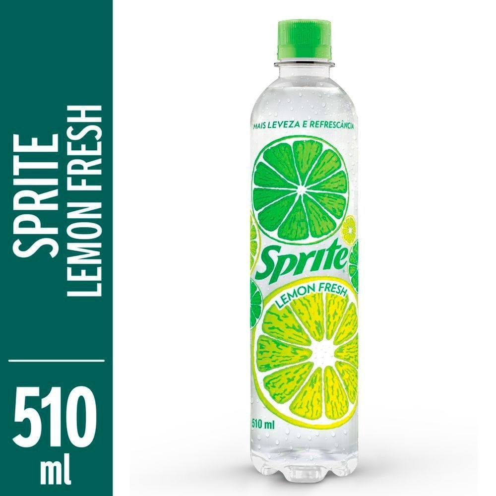 Refrigerante Limão Lemon Fresh Sprite 510ml Zero Açúcar
