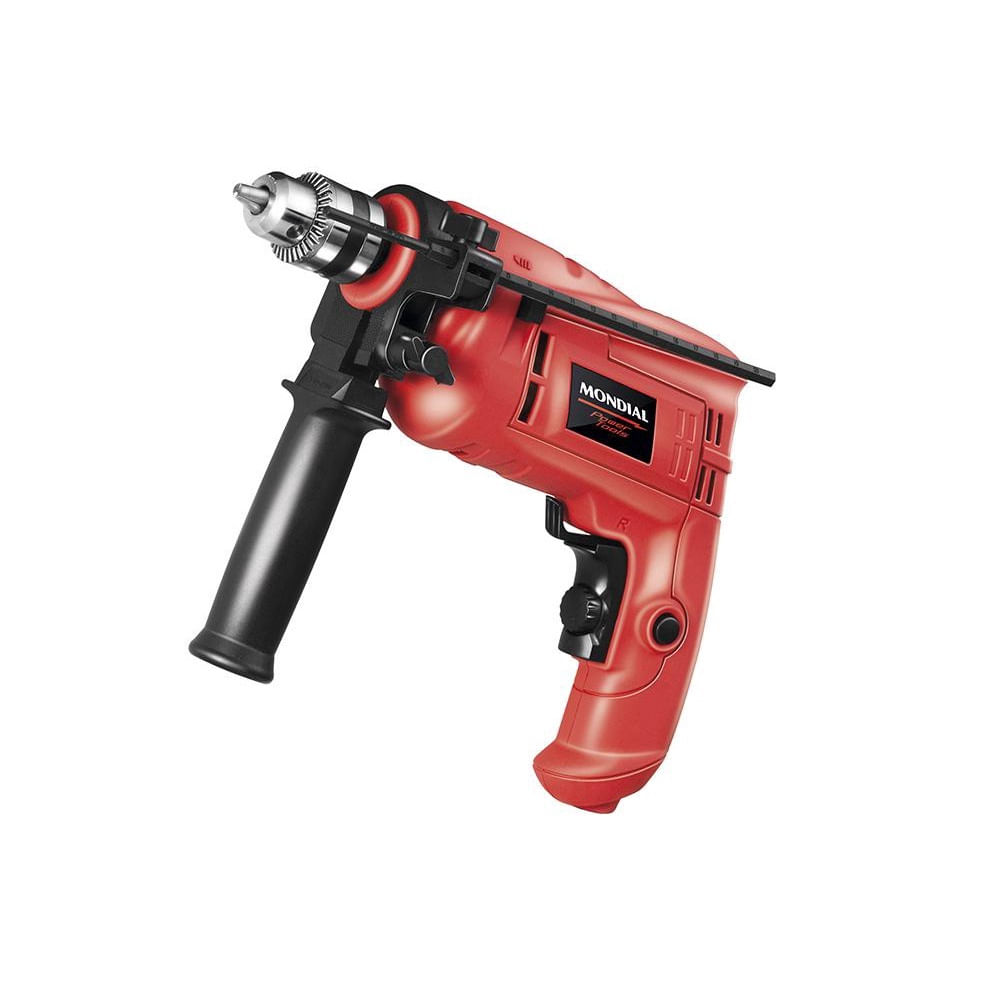Furadeira De Impacto Mondial 600W 127V Vermelho