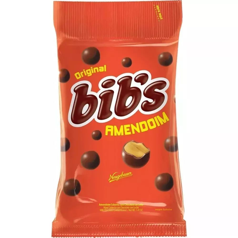 Neugebauer Chocolate Bib's Amendoim 40g