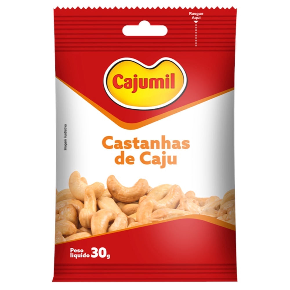 Castanha de Caju Tradicional Dunorte 30g Vegano