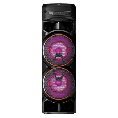 Caixa de som Acústica LG xboom RNC9 Bluetooth Wireless Party Link dj app Karaoke e Guitarra