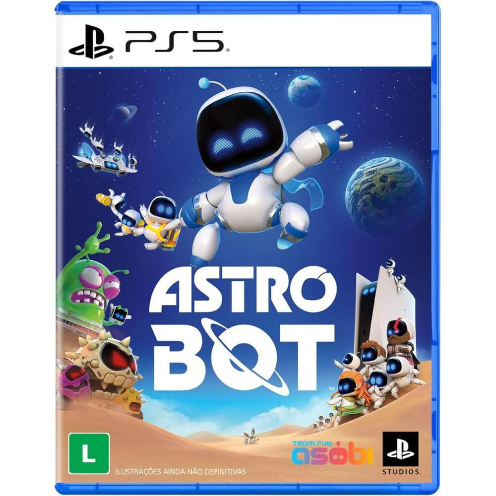 Jogo Astro Bot PS5 Sony Edição Padrão Mídia Física