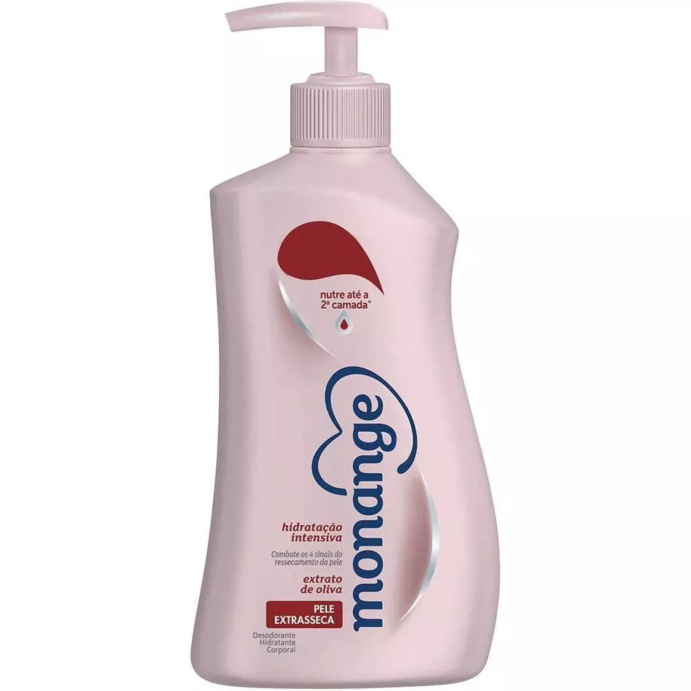 Hidratante Corporal Hidratação Intensiva Monange Pele Extra Seca 400ml