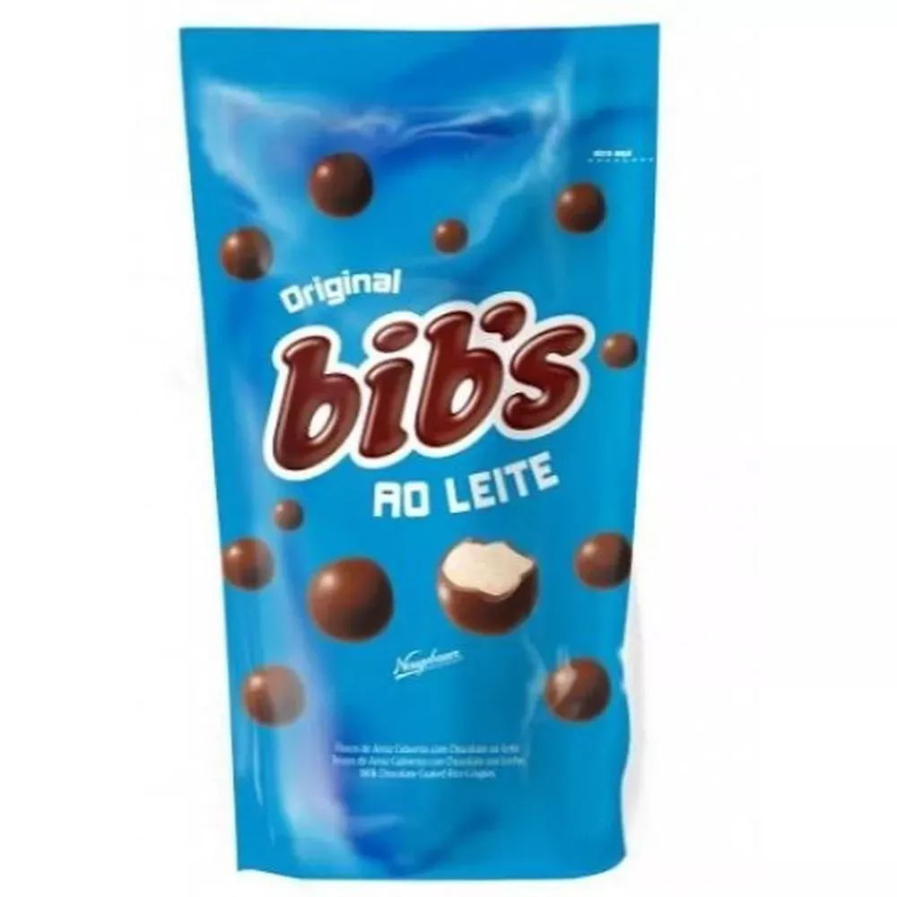 Neugebauer Confeito de Chocolate Bib's Ao Leite 120g