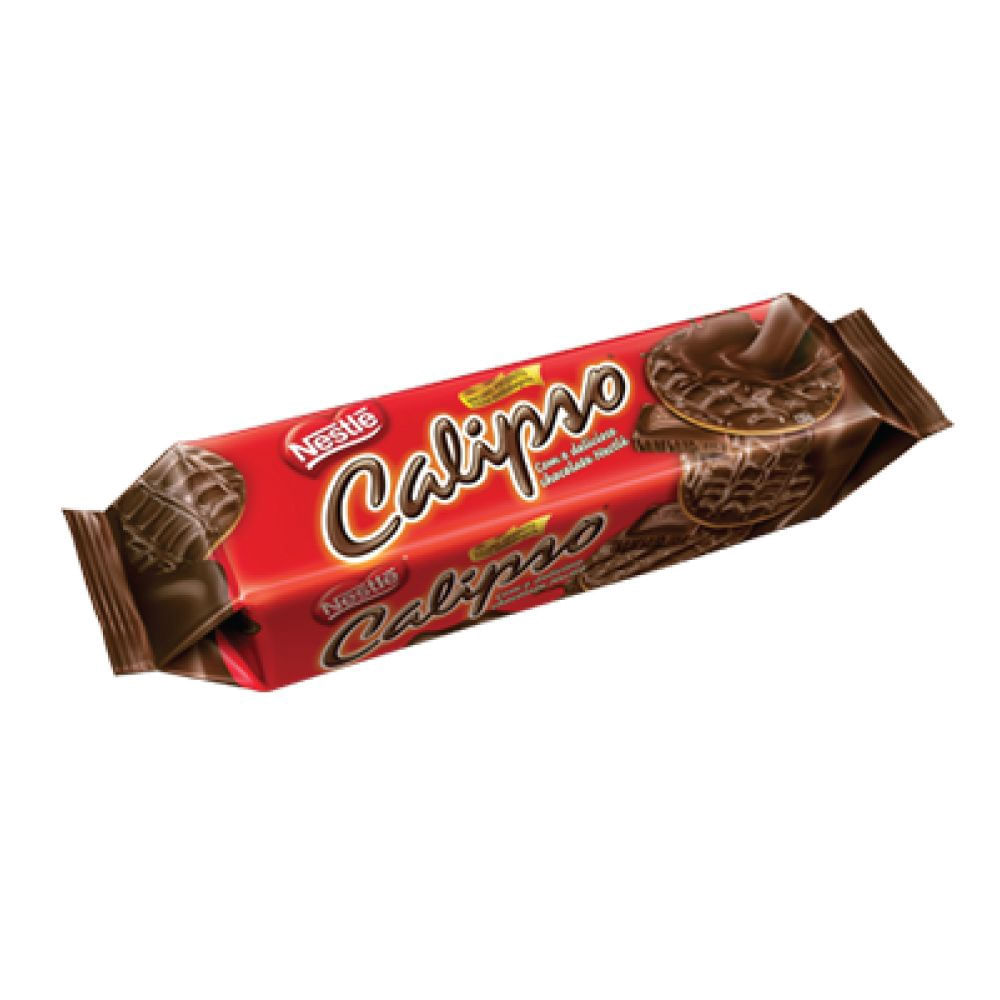 Biscoito Doce Chocolate Calipso Nestlé 130g Com Coco