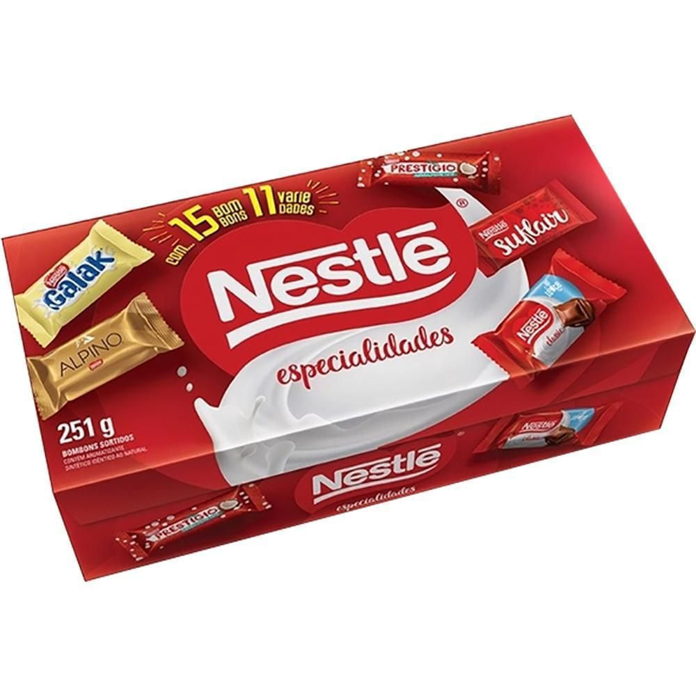Caixa de Bombom Especialidades Nestlé 251g Sortido