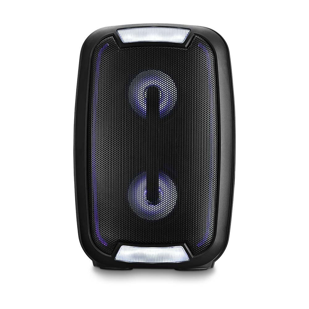 Caixa de Som Bluetooth Portátil Multilaser SP336 200W TWS LED Preto
